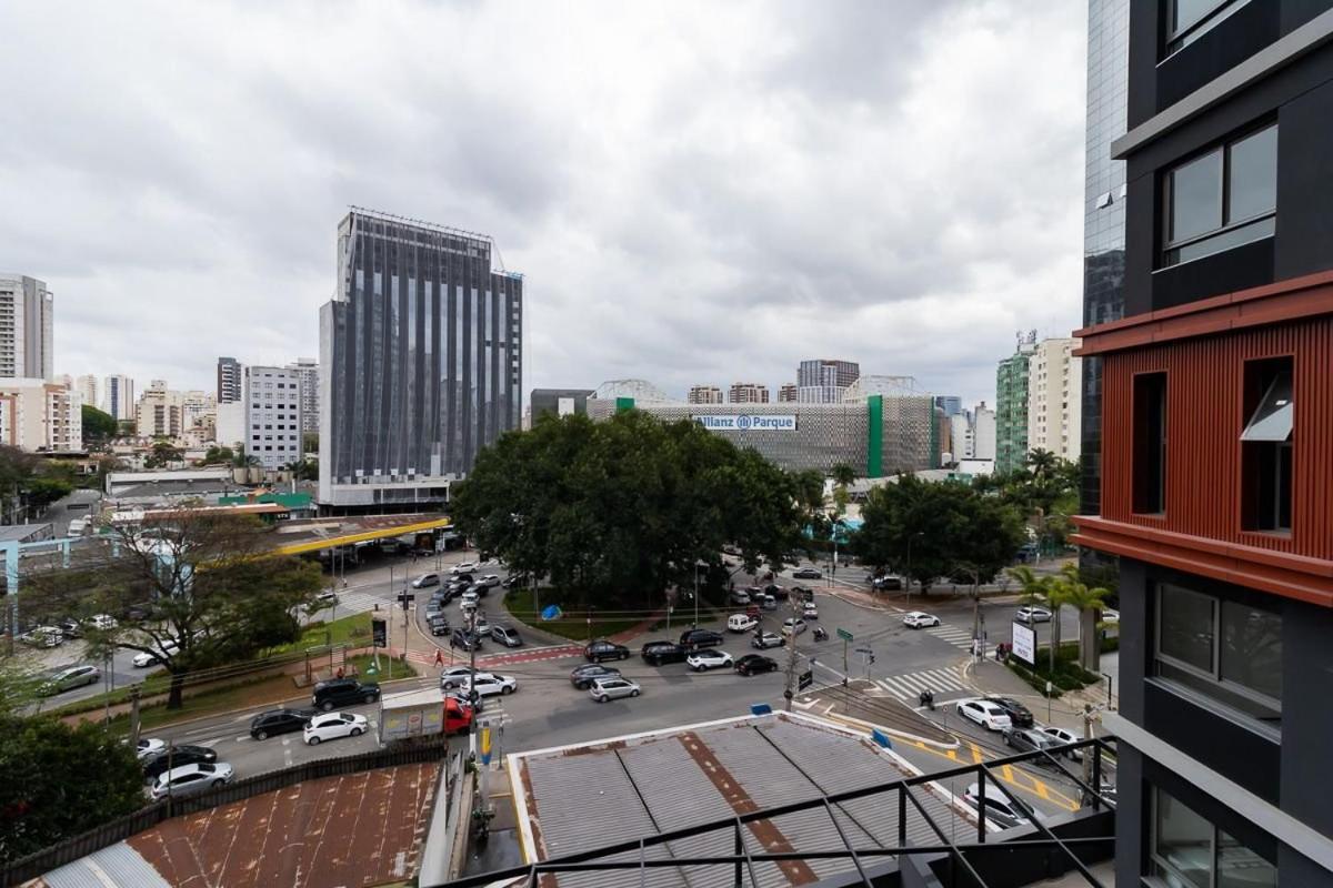 Studio Em Frente Ao Allianz Parque Com Piscina Na Cobertura - Vn 16 Appartamento San Paolo Esterno foto